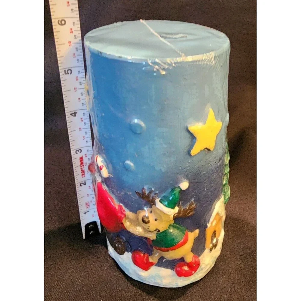 Holiday Candles Set of 5 New in Box